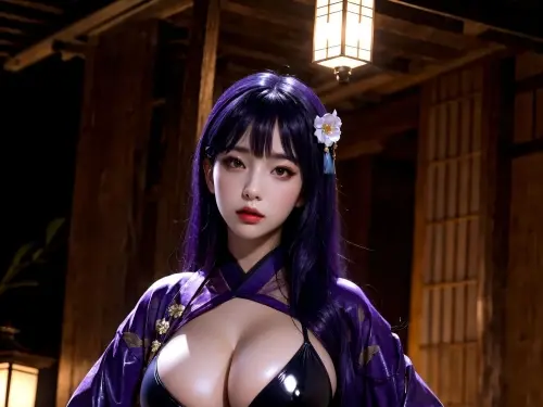 ★PATREON★ [HAIGraphics] - Raidenshogun Swimsuit Hires