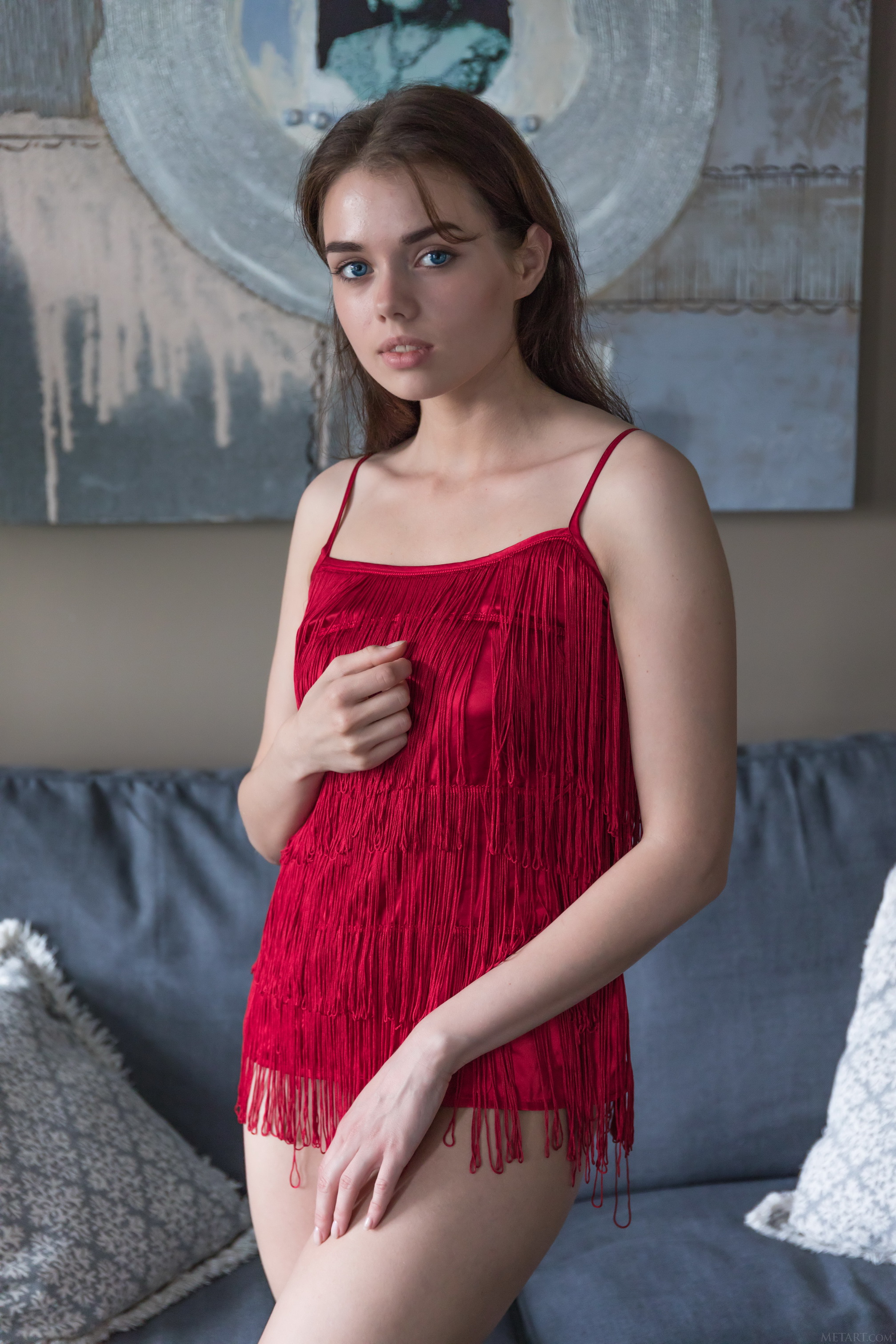 Keira Blue - Natural Puffies