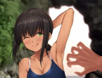 褐色肌・日焼け女子畫像　その１９