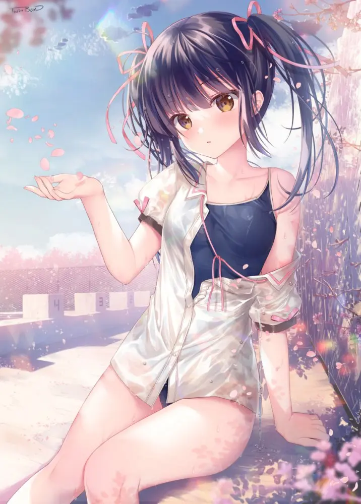 【雙馬尾】ツインテール女子畫像　その３７