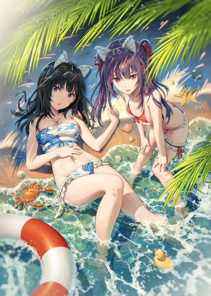 水著女子畫像　その５７