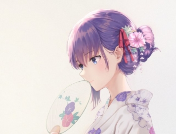 和服・著物・和裝女子畫像　その９