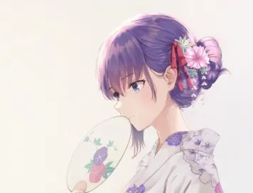 和服・著物・和裝女子畫像　その９