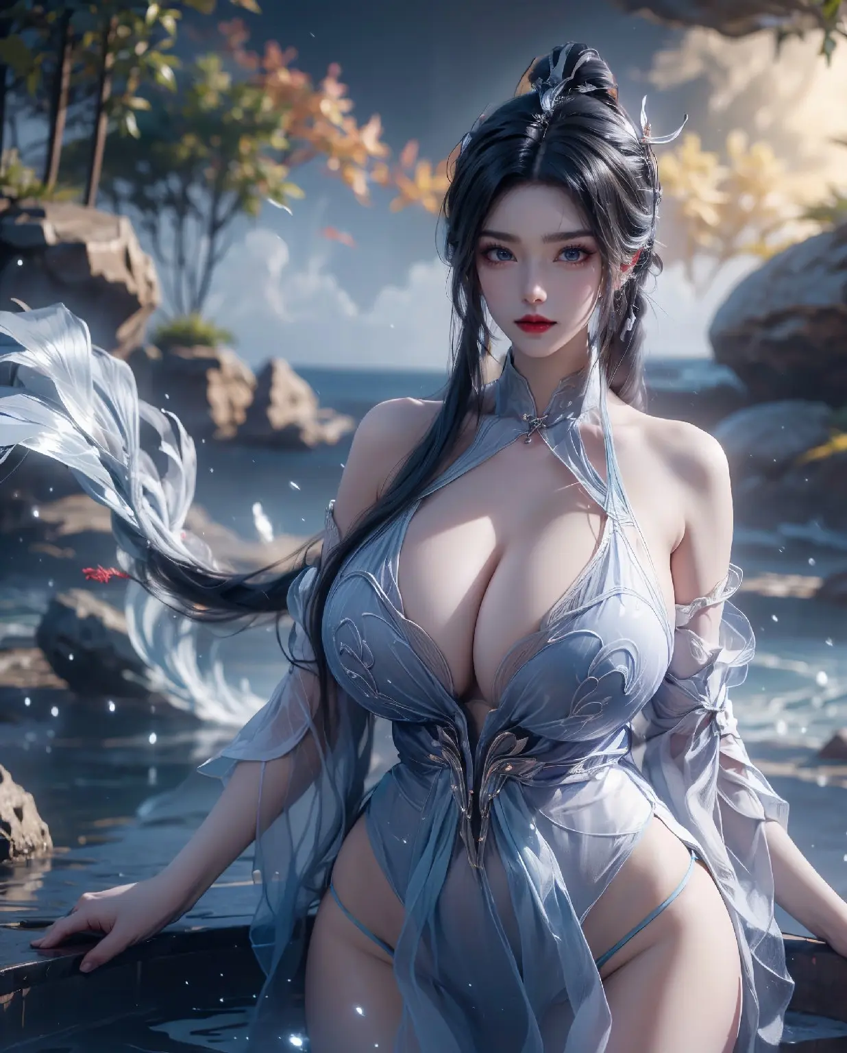 White Crane Goddess(白鶴梁神女)