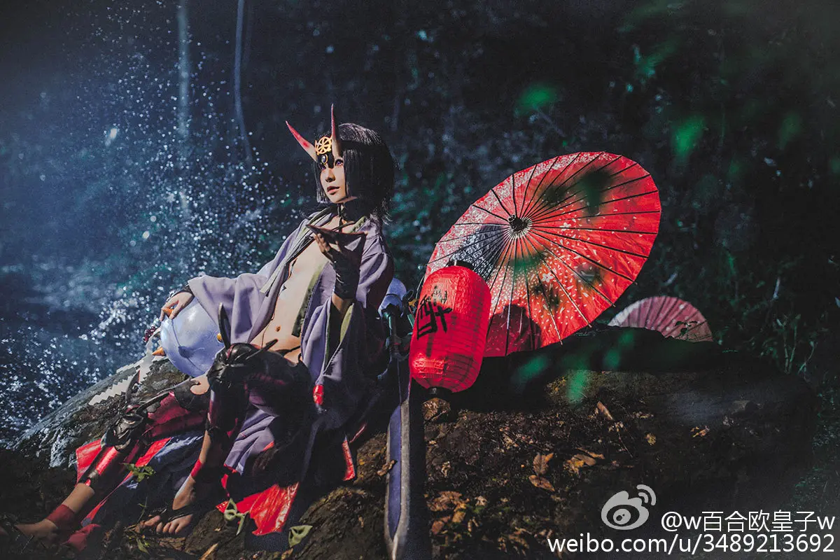 FGO    酒吞童子-千紅萬紫・神力鬼毒    CN：百合歐皇子