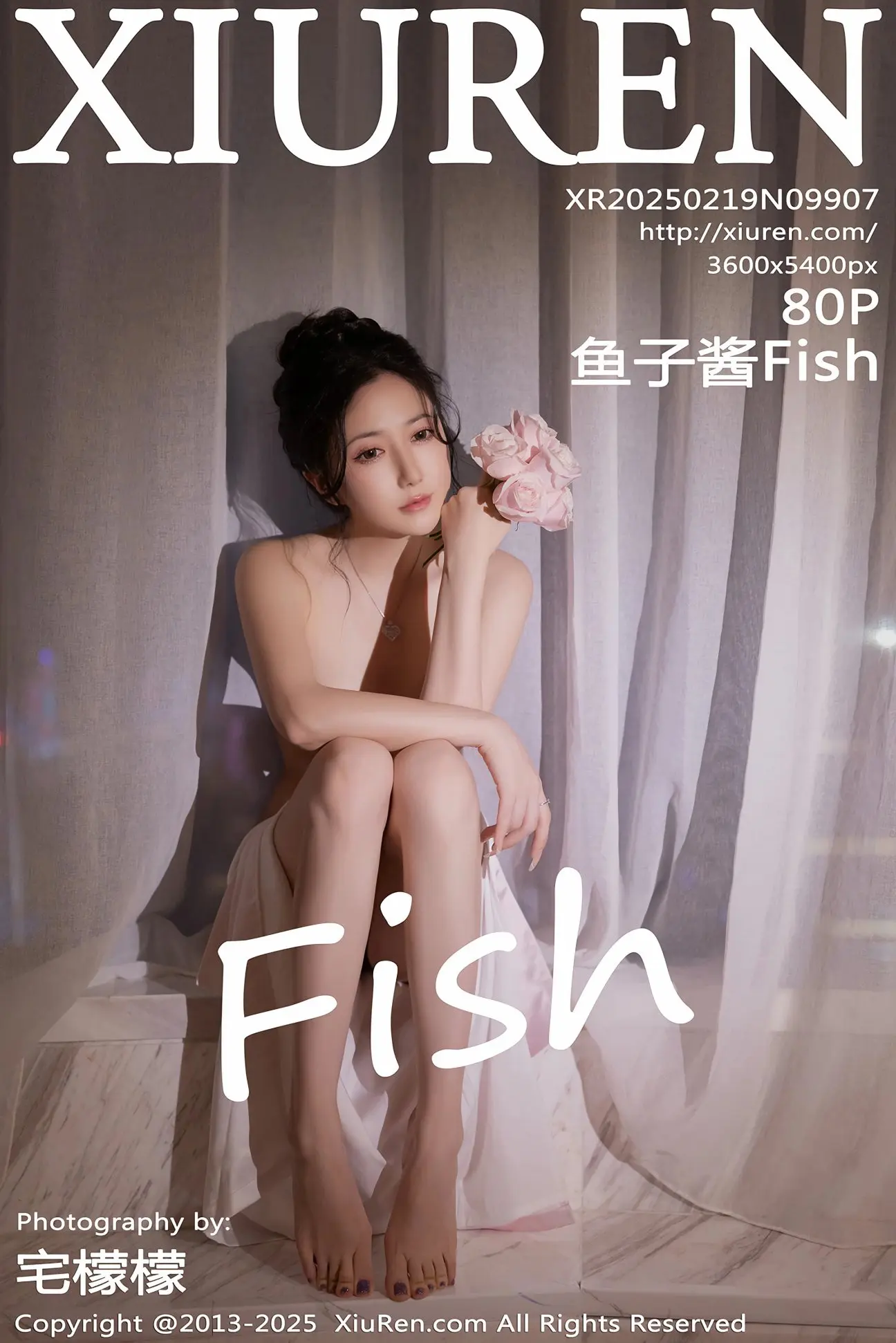 【XIUREN秀人網】2025.02.19 Vol.9907 魚子醬Fish 完整版無水印寫真