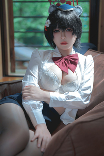 Cosplay 半半子Banbanko ガイド春日ツバキ Set.01