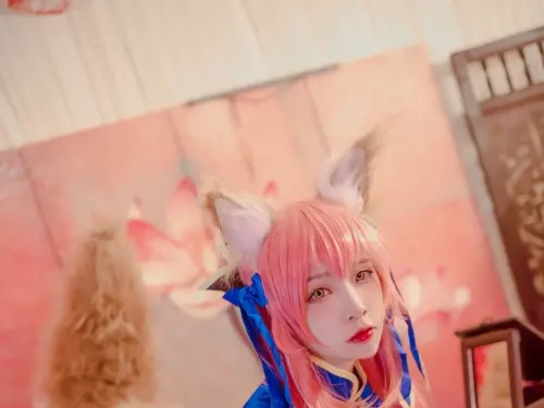 [兔玩映畫] - 玉藻前的藍旗袍