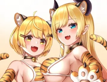 金髪女子畫像　その２８