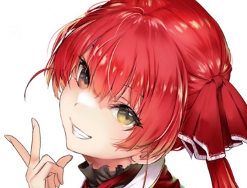 赤髪女子畫像　その１５