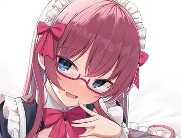 眼鏡女子畫像　その２８