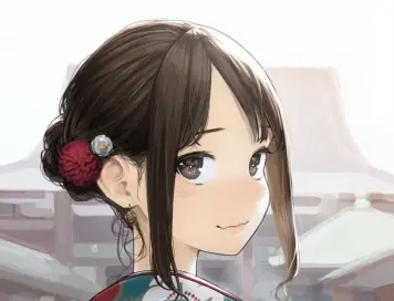 和服・著物・和裝女子畫像　その１５