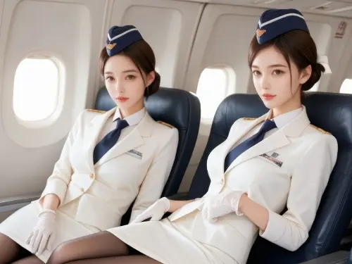 Flight attendant girl Standard