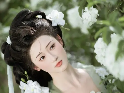 玉繡球花 江月月月