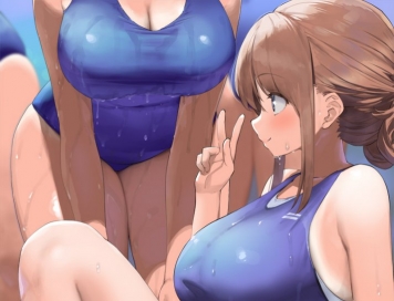 競泳水著を著た女の子の畫像　その１５