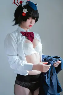 Cosplay 半半子Banbanko ガイド春日ツバキ Set.02