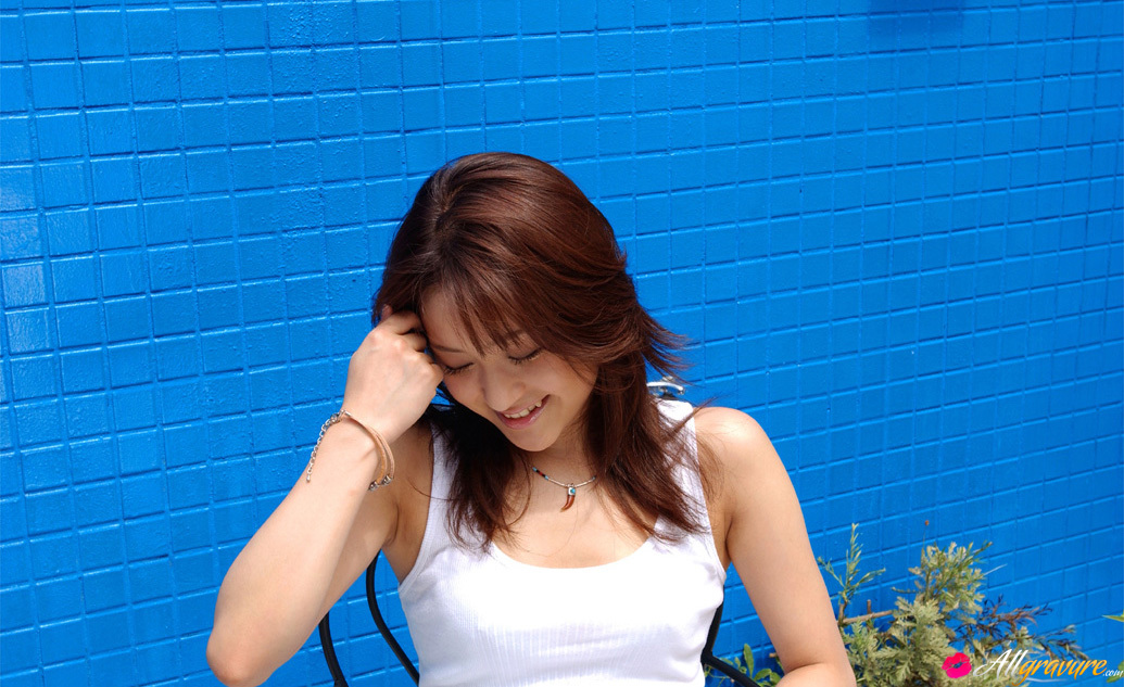 朝美穗香 (金子みひろ ,Mihiro みひろ)[AllGravure]  - Blue Wall