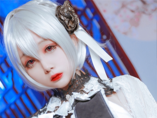 [兔玩映畫] - 黑白旗袍