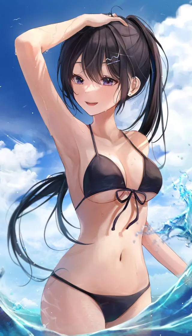 水著女子畫像　その５９
