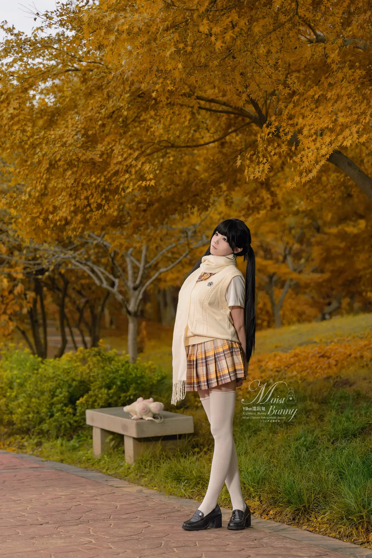 Cosplay 黏黏团子兔 冬の邂逅 小舞蹈