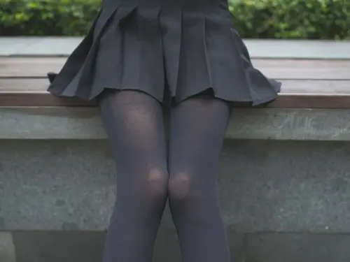 [兔玩映畫] - 穿著包頭鞋的黑絲