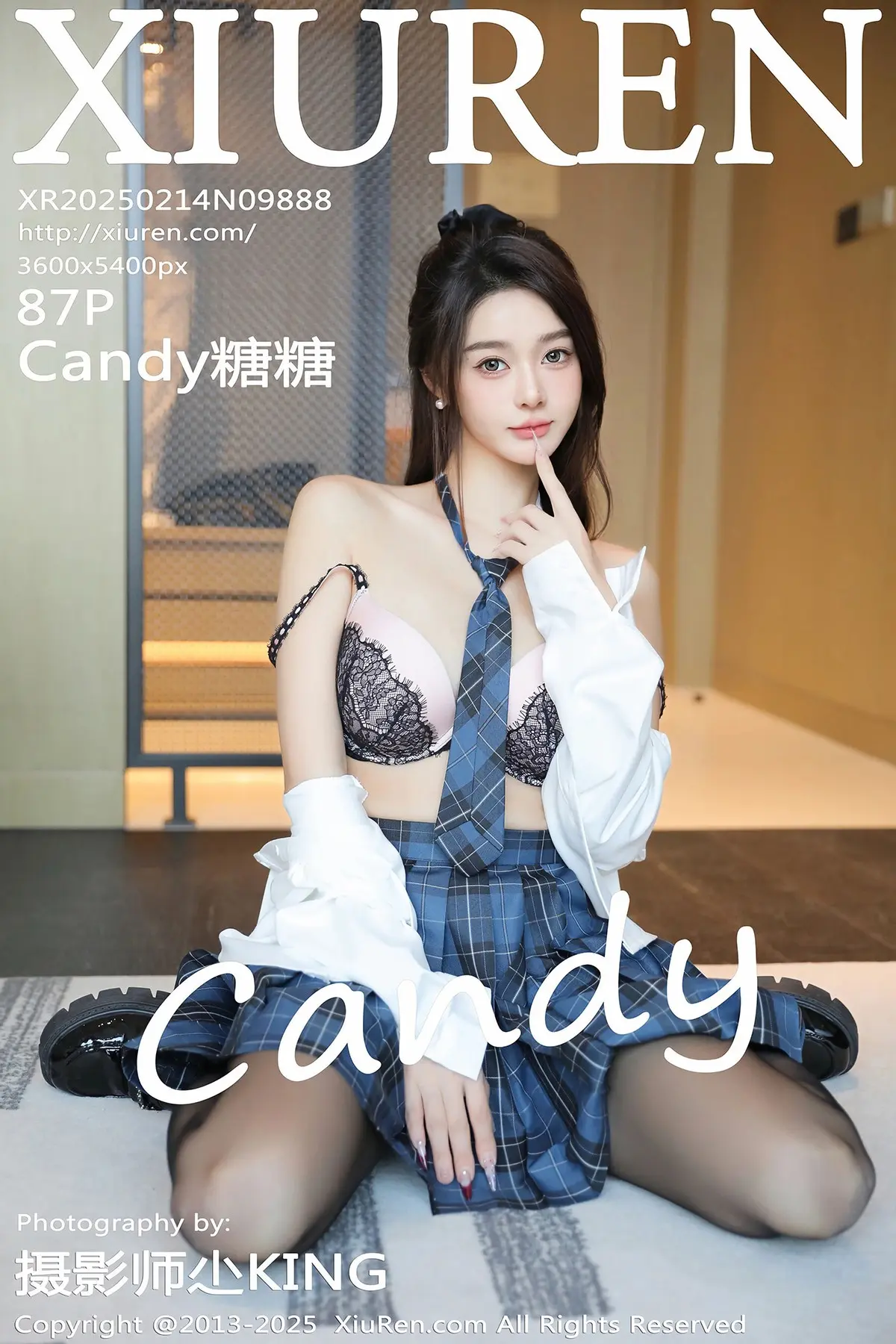 【XiuRen秀人網】2025.02.14 Vol.9888 Candy糖糖 完整版無水印寫真
