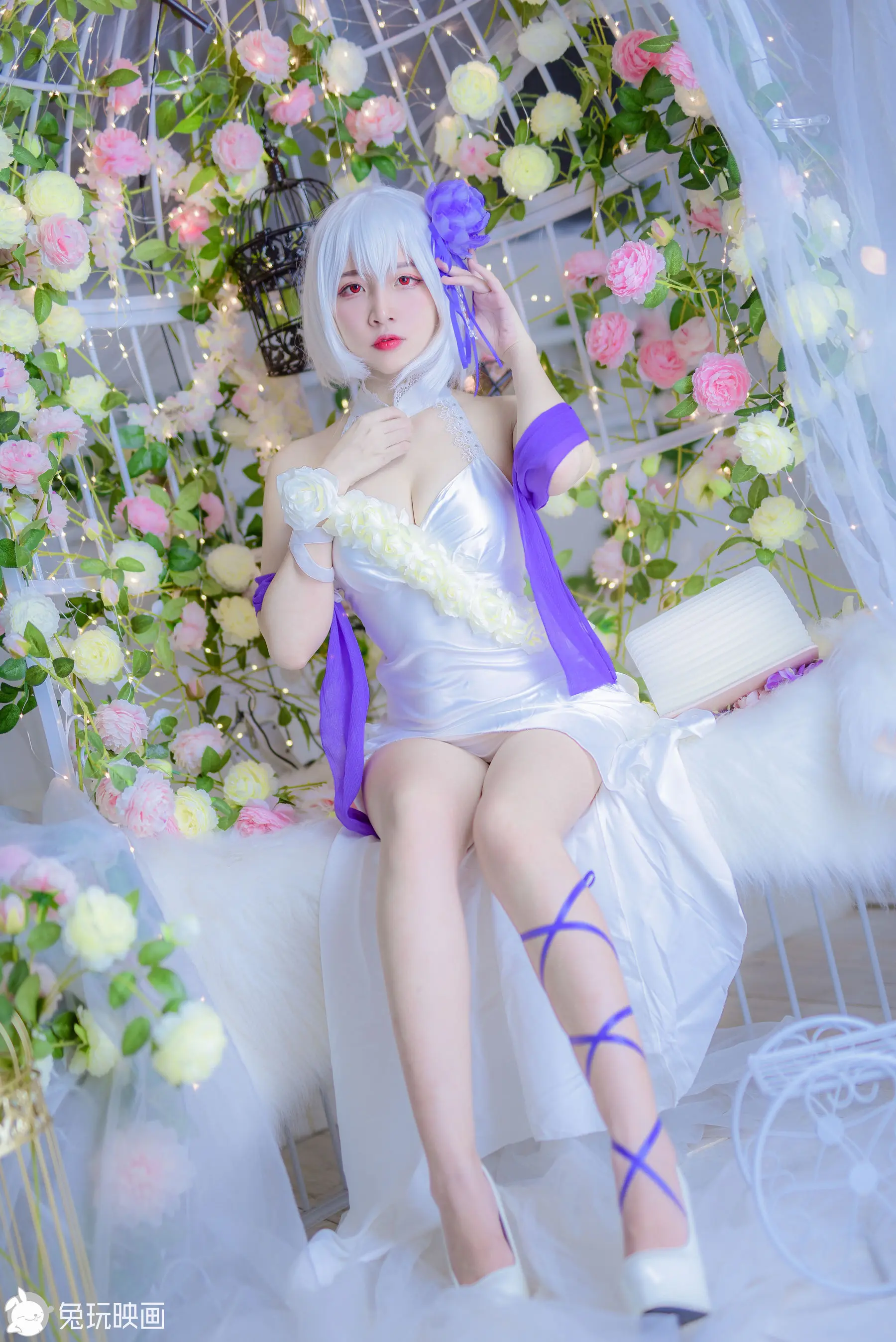 [兔玩映畫] - 白色花嫁