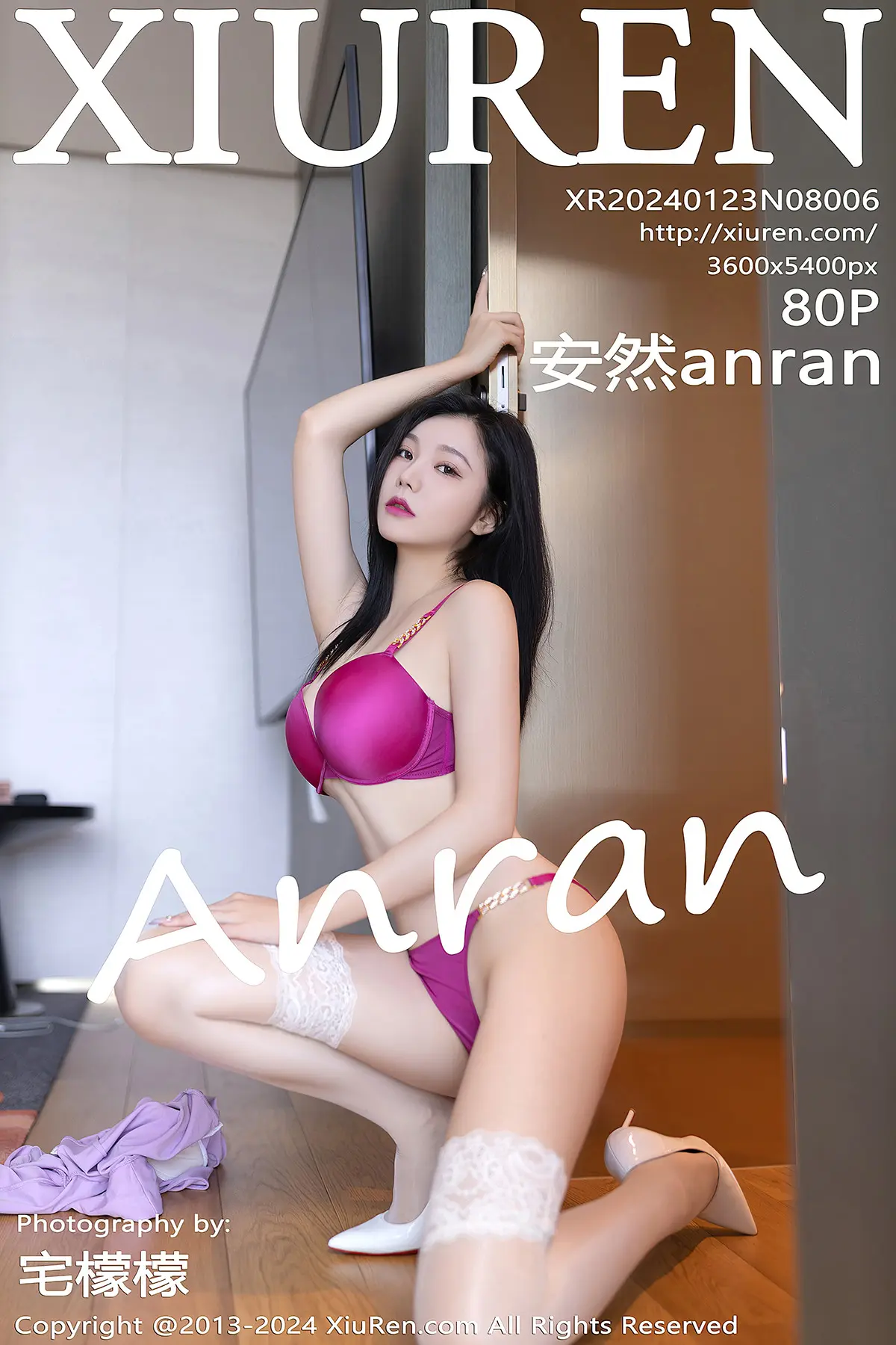 XiuRen秀人网 No.8006 安然anran
