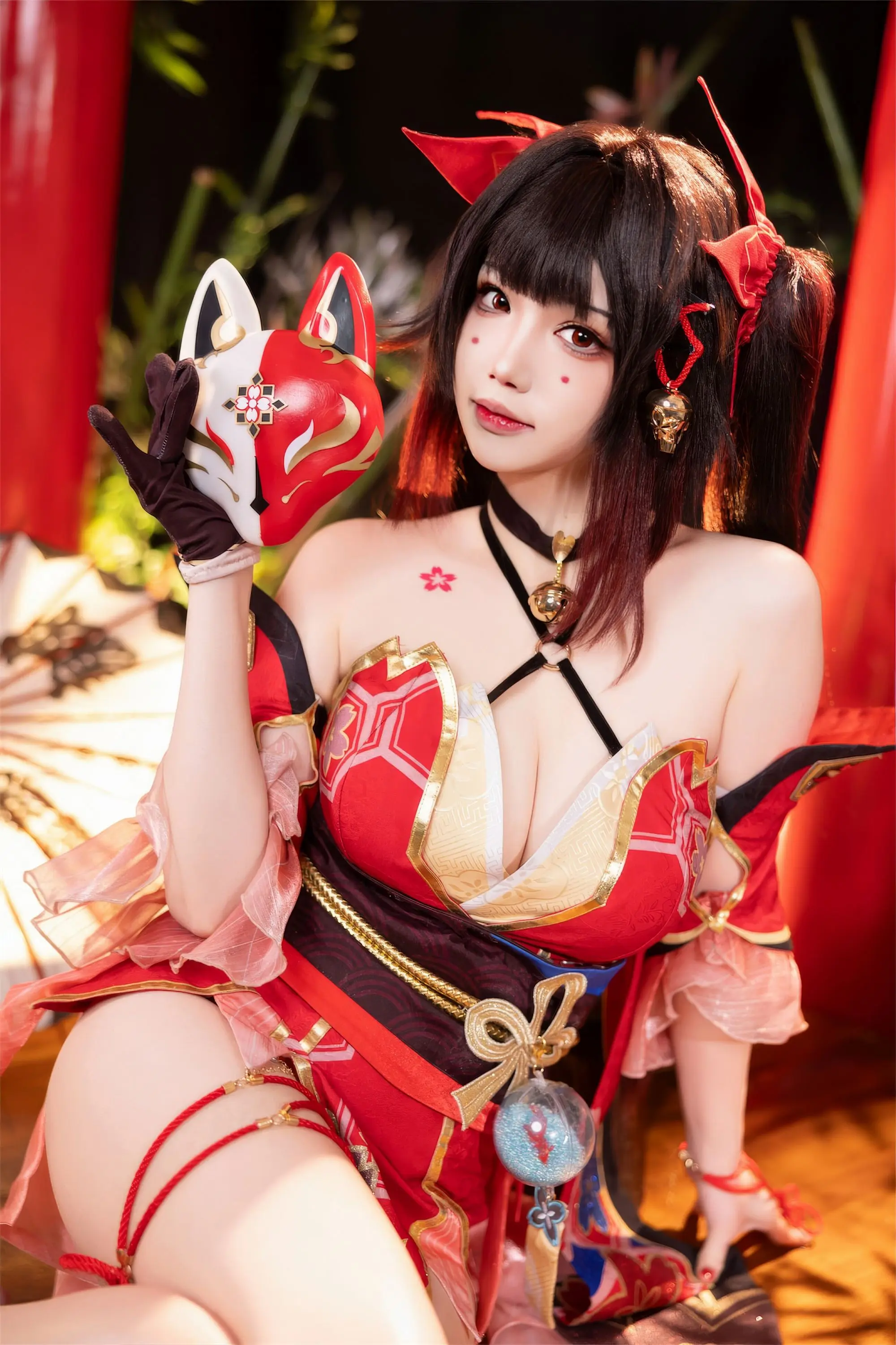 【網路收集系列】福利姬  雪晴Astra《 鐵道 花火 》VIP福利帖全