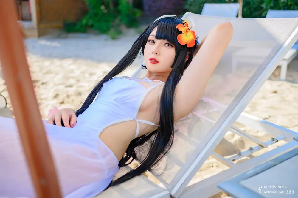 夏夏子 碧藍航線 比叡泳裝