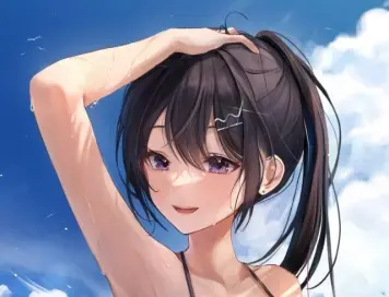 水著女子畫像　その５９