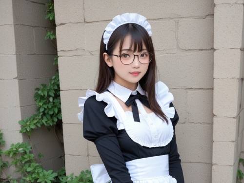 AIart_glasses+-+maid+-+Patreon
