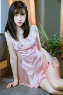 Cosplay 许岚LAN 半透粉纱