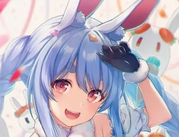 【兔子耳朵】うさ耳女子畫像