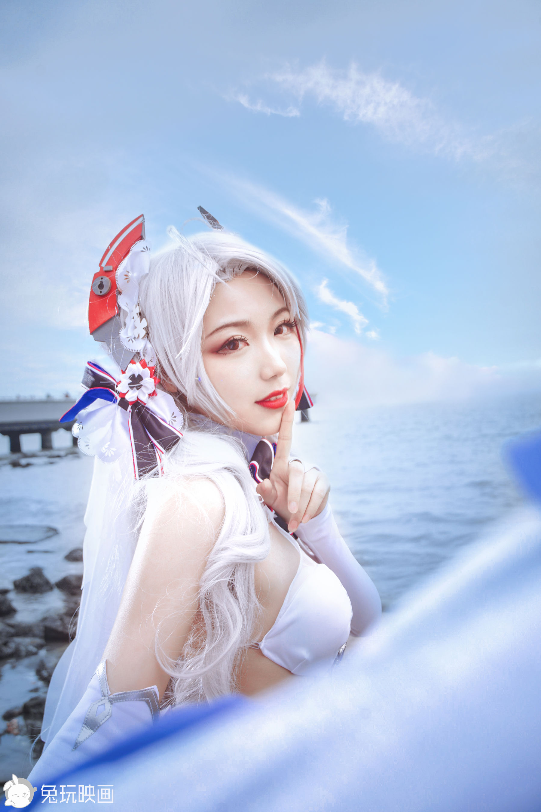 [兔玩映畫] - 碧藍-歐根花嫁