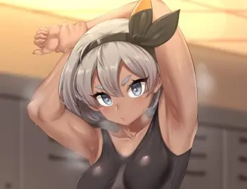 筋肉女子畫像　その２