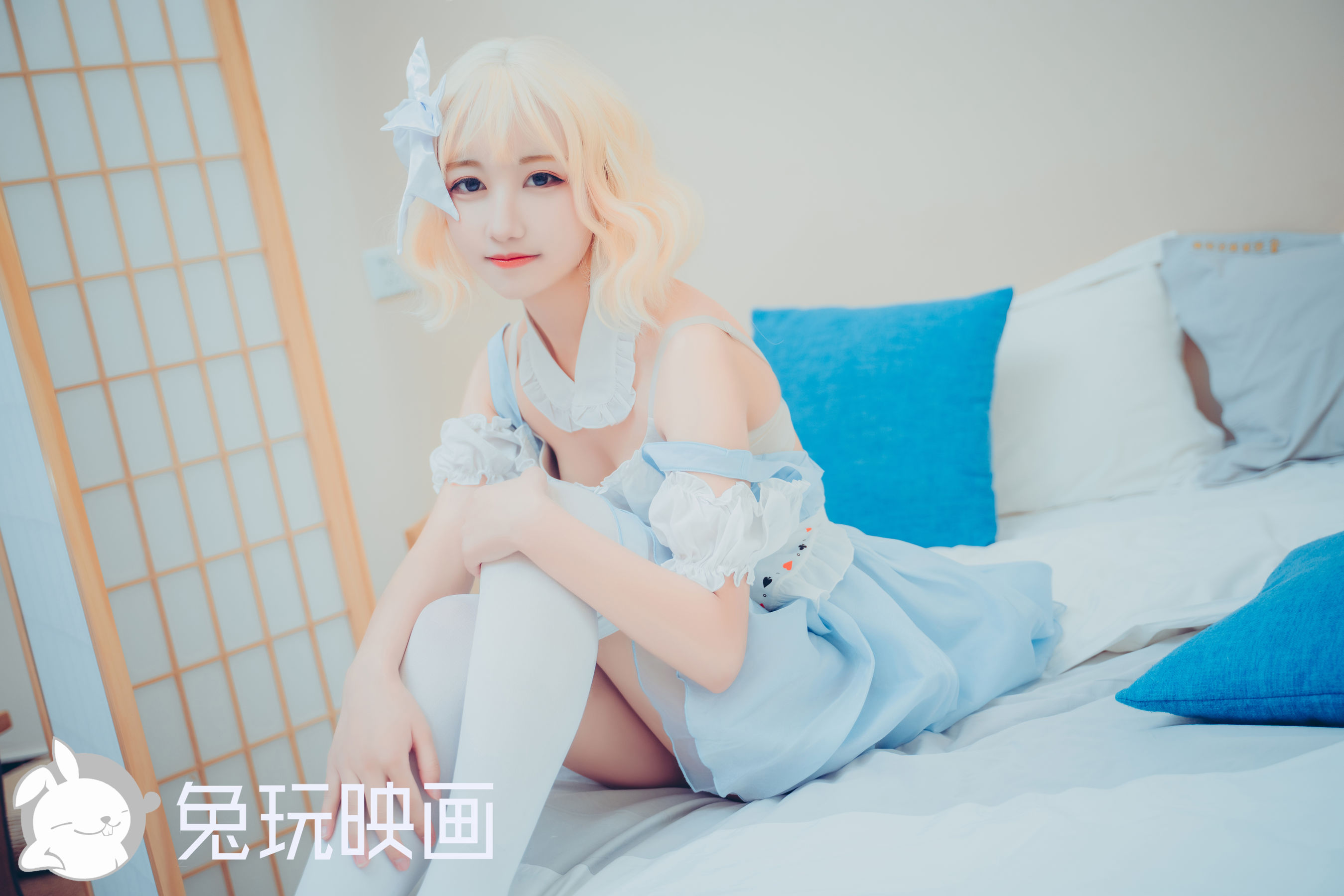 [兔玩映畫] - 藍色女僕