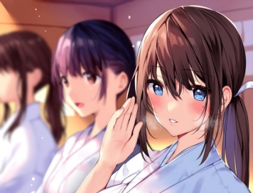 巫女服を著た女の子の畫像　その２