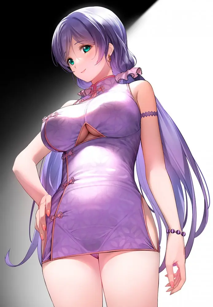 【中華服飾】チャイナ服・チャイナドレスを著た女の子の畫像　その１５