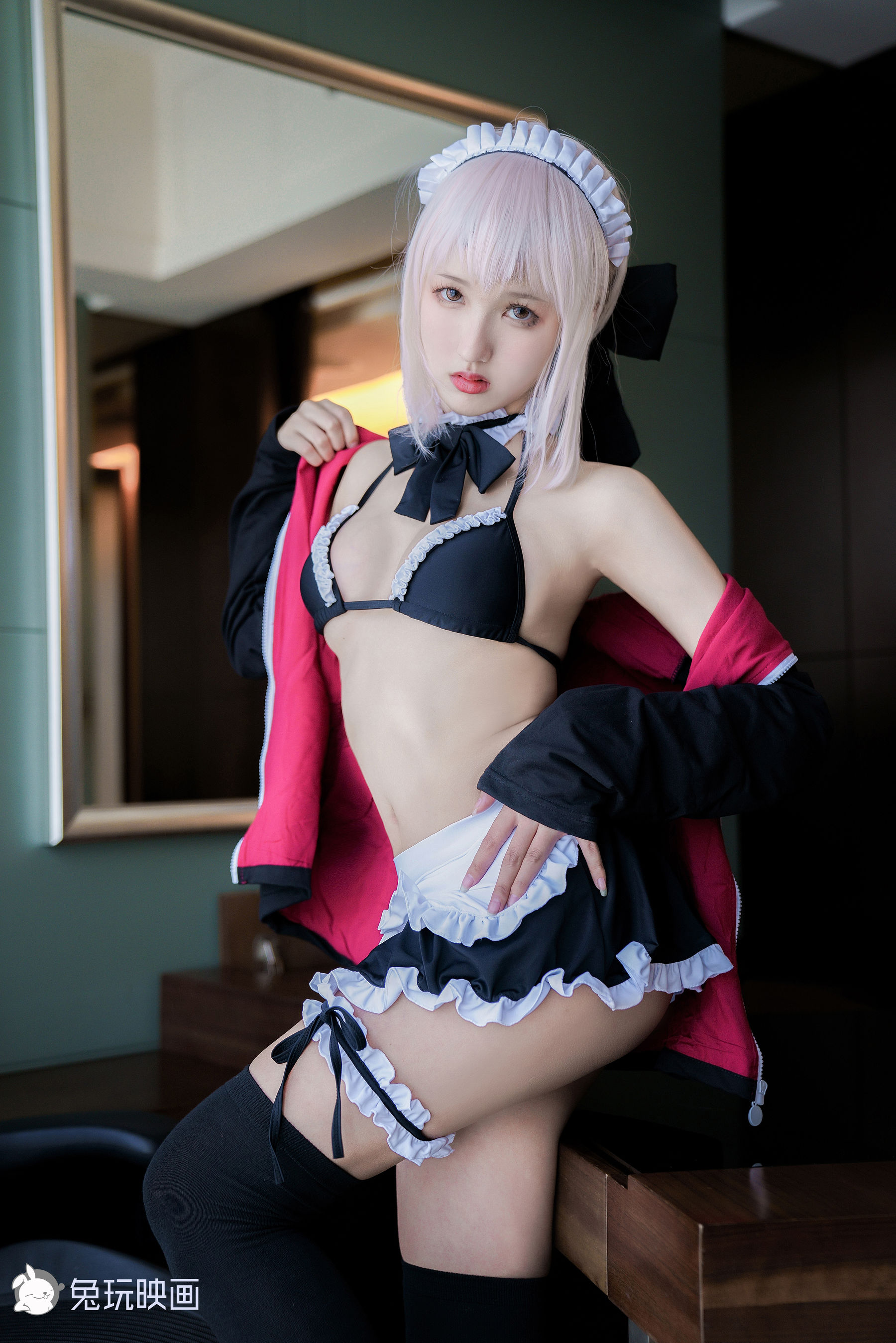 [兔玩映畫] - 狂三和saber女僕