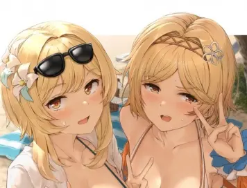 水著女子畫像　その５３