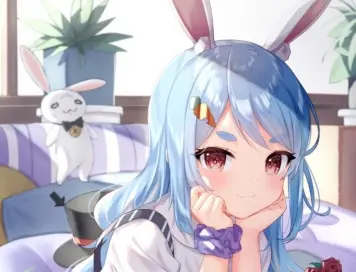 【兔子耳朵】うさ耳畫像　その２