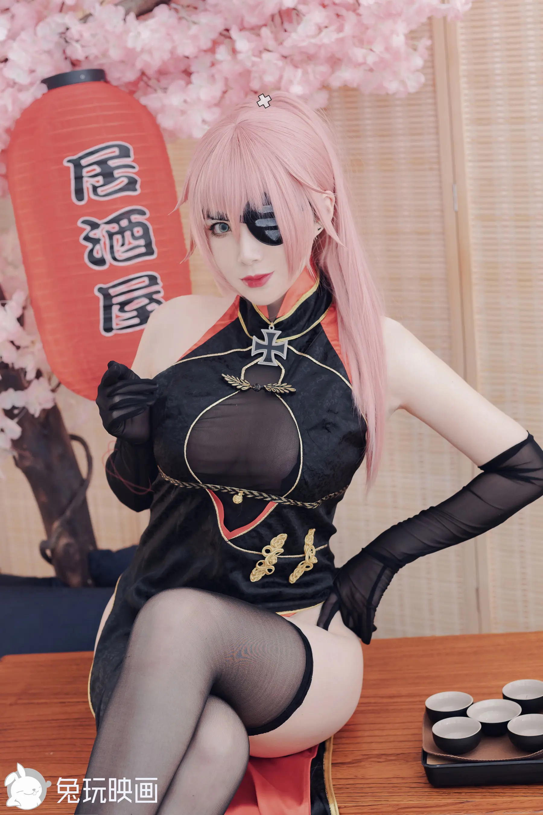 [兔玩映畫] - 大鳳和沙恩旗袍