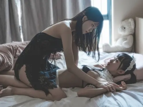 木綿綿OwO&櫻桃喵 暮 (黑裙×妹抖)