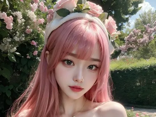 ★PATREON★ [AI Kaori] Set 1 - Pink Hair Babe