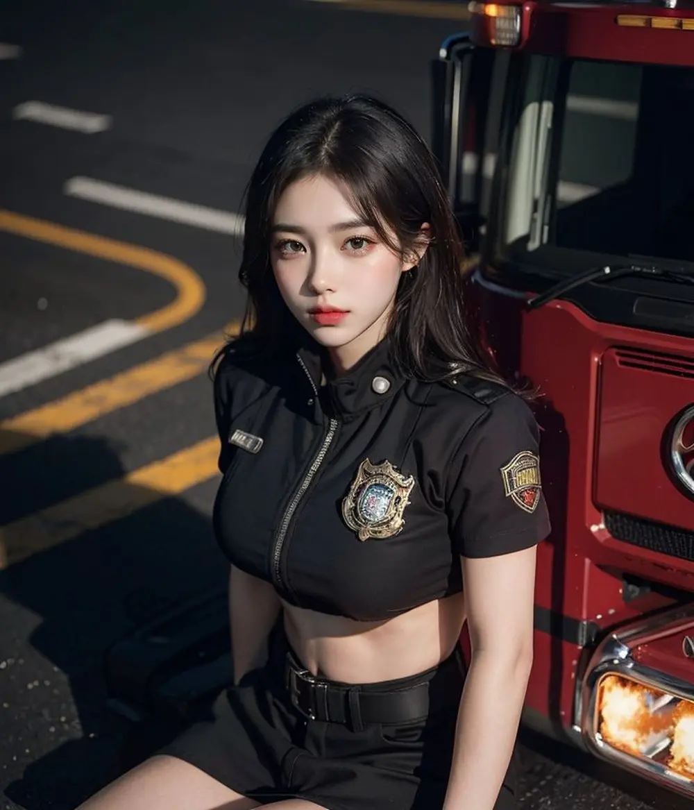 ★PATREON★ [AI Kaori] Set 1 - Firefighter