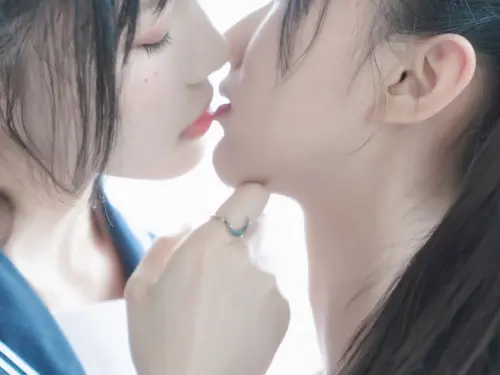 木綿綿OwO&櫻桃喵 她 (制服×制服)