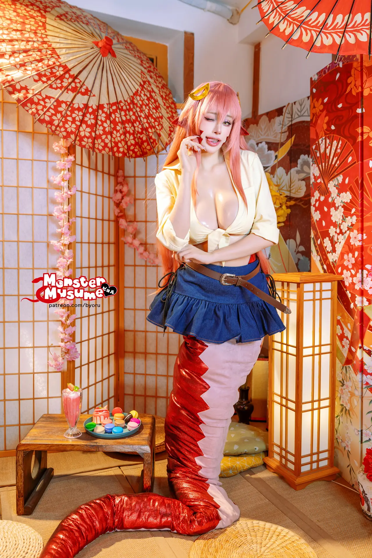 Cosplay 日本性感萝莉Byoru Miia Monster Musume
