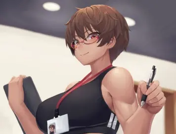 筋肉女子畫像　その５