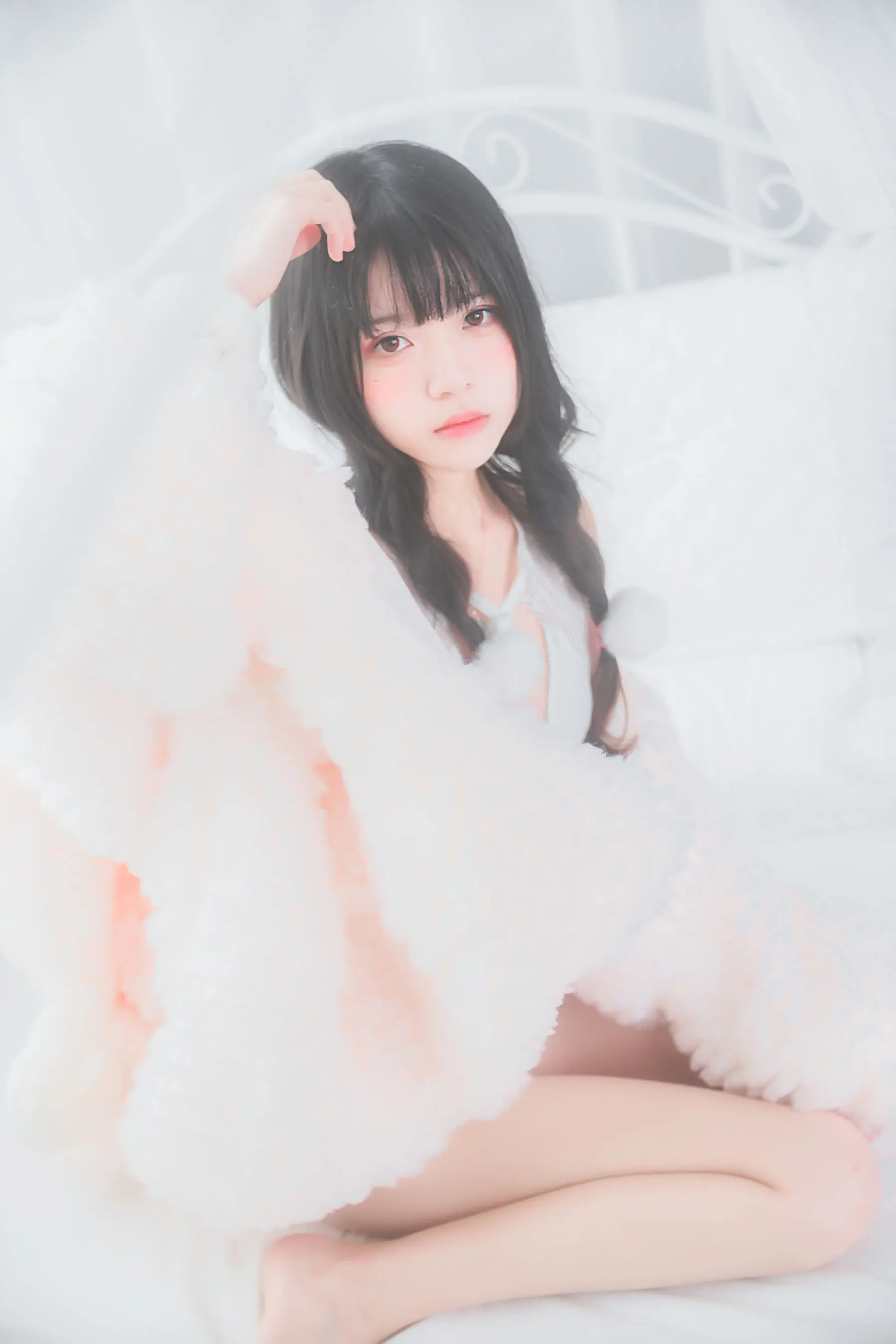 櫻桃喵 冬眠系列 純白私房